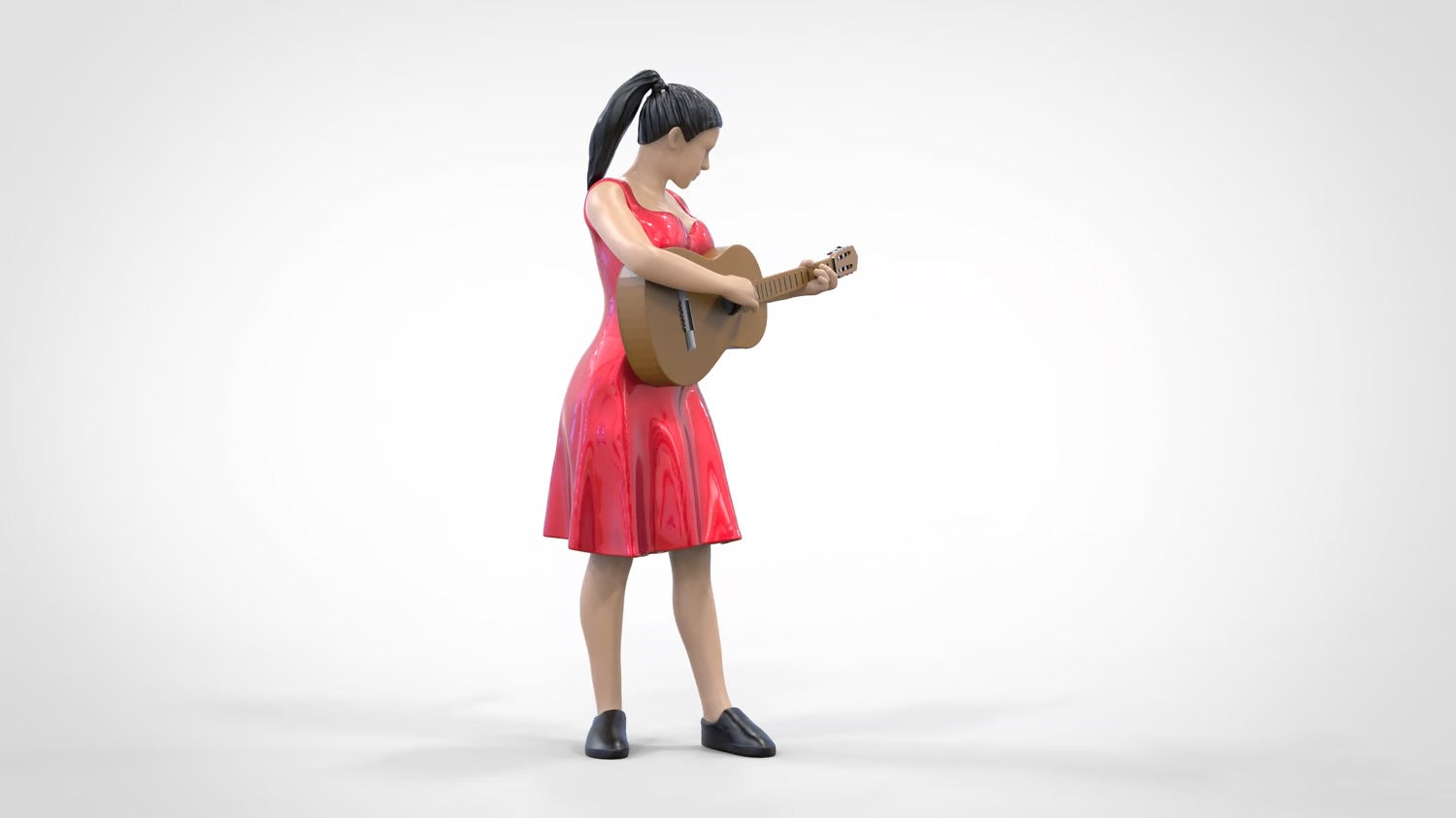 Productfoto 0: Muzikant - Vrouw met Gitaar