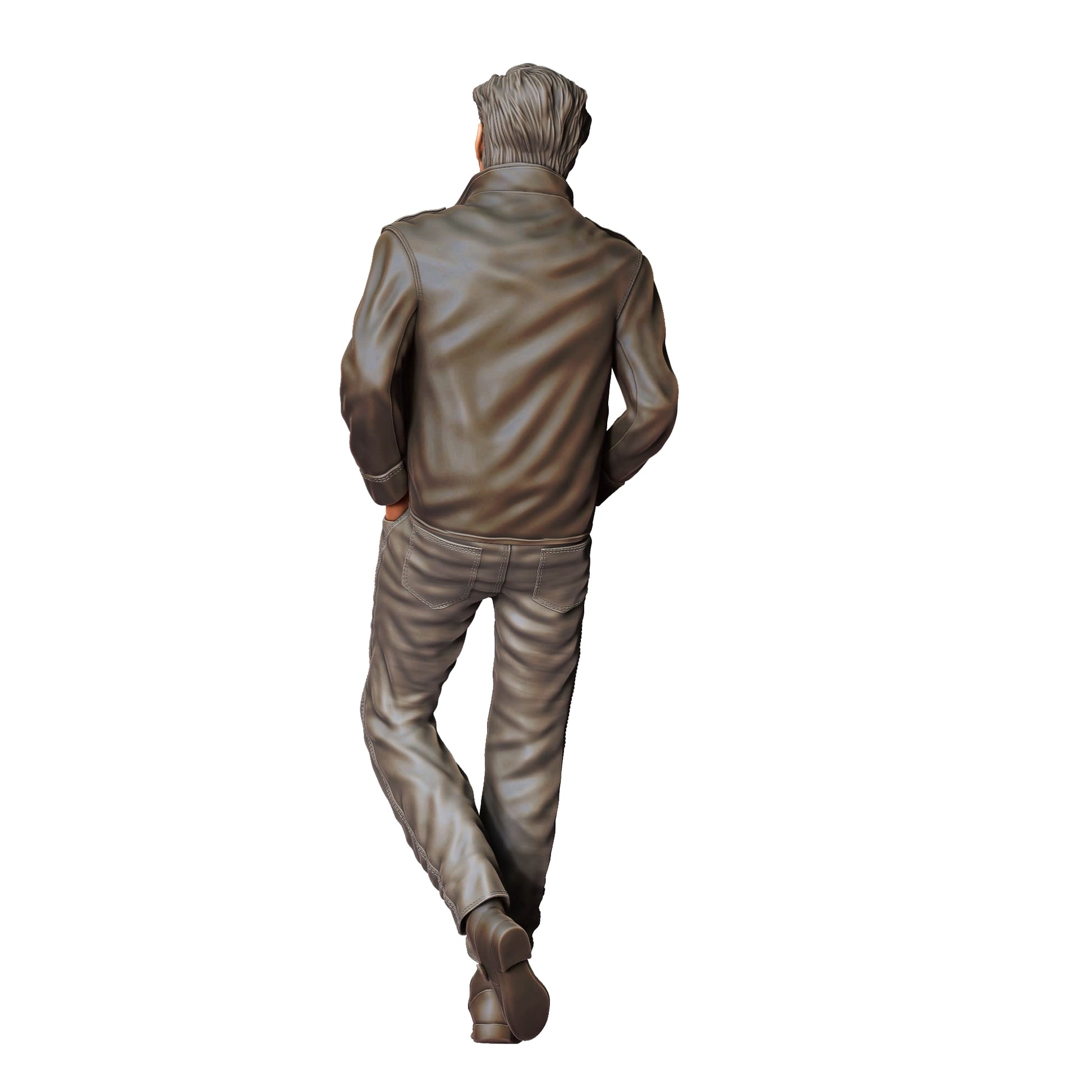 Produktfoto  0: Mann in Lederjacke 2 - Rockabilly Style Rock n Roll