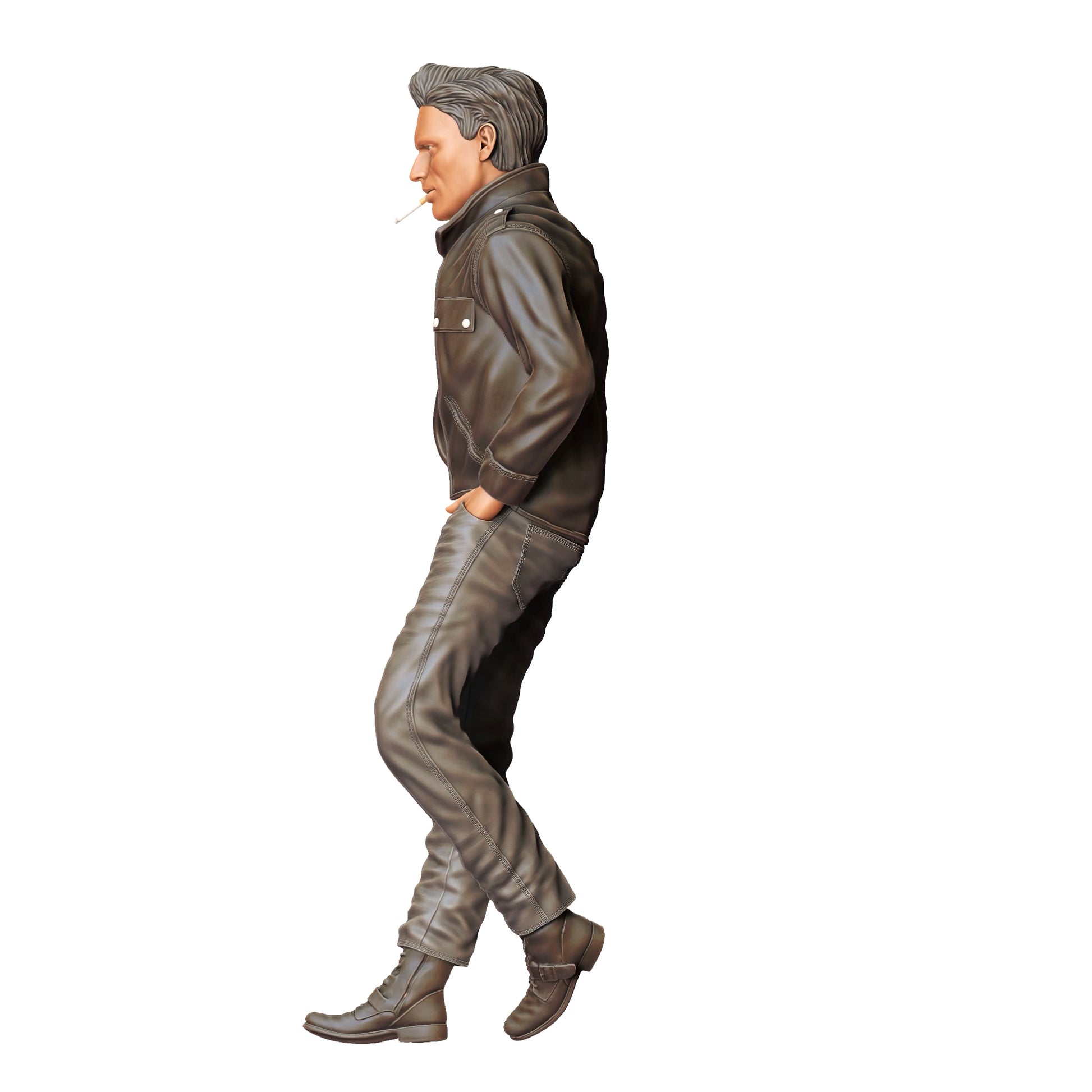 Produktfoto  0: Mann in Lederjacke 2 - Rockabilly Style Rock n Roll