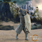 Productfoto middeleeuwse historische figuur 75mm schaal The Printing Goes Ever On (TPGEO) 0: Middeleeuwse ridderfiguren Bondgenoot ridder Zwaardvechter B - Bondgenoten troepen
