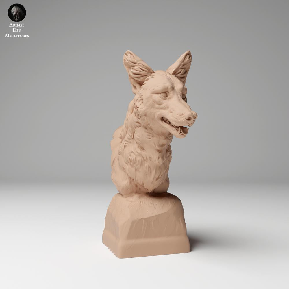 Productfoto dierenfiguur Animal Den Miniatures 1: wilddierfiguur: coyote - buste (24_11_11)