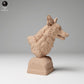 Productfoto dierenfiguur Animal Den Miniatures 2: Wilde dierenfiguur: coyote - buste (24_11_11)