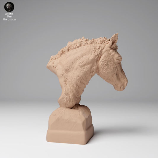 Productfoto dierenfiguur Animal Den Miniatures 0: wild dierfiguur: Przewalskipaard - buste (24_12_15)