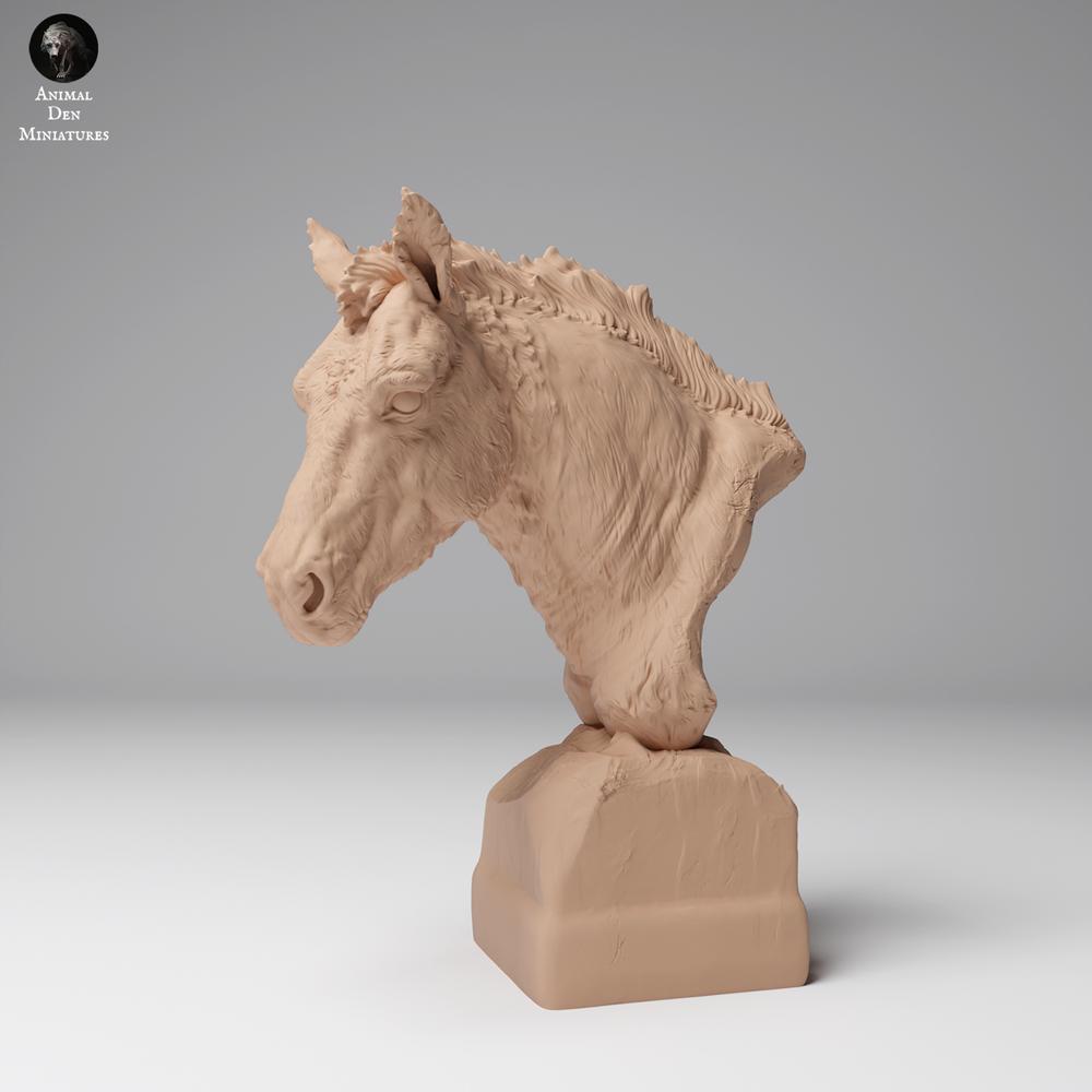 Productfoto dierenfiguur Animal Den Miniatures 2: wild dierfiguur: Przewalskipaard - buste (24_12_15)