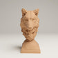 Productfoto dierenfiguur Animal Den Miniatures 1: Wilde dierenfiguur: grijze wolf - buste (25_06_16)