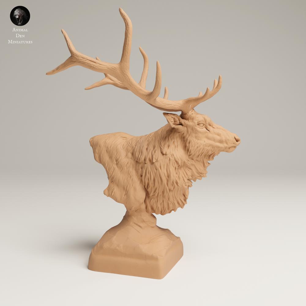 Produktfoto Tierfigur Animal Den Miniatures 2: Wildtier Tierfigur: Wapiti - Büste (25_06_15)