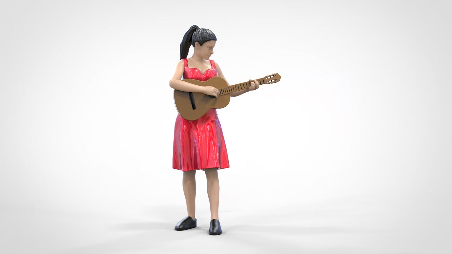Productfoto 0: Muzikant - Vrouw met Gitaar