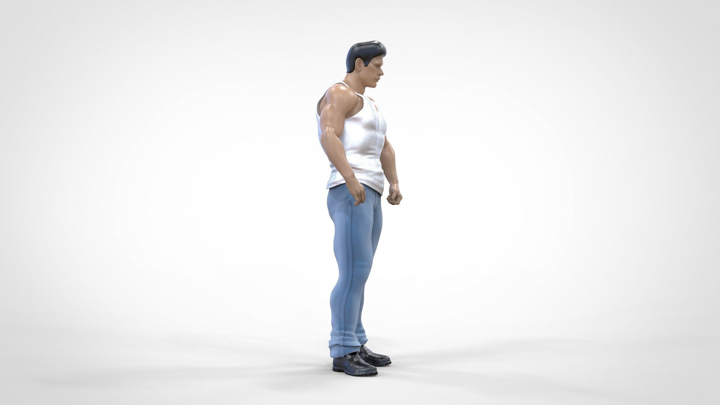 Produktfoto  0: Muskelprotz - Bodybuilder in Unterhemd