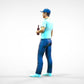Productfoto 0: Man met bier