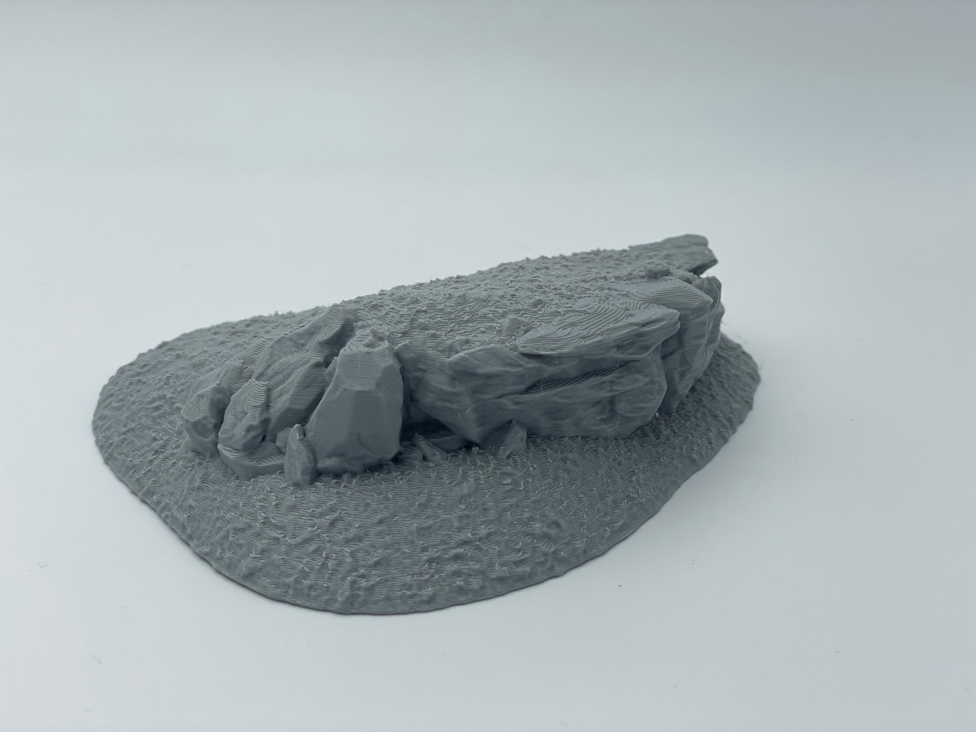 Produktfoto Tabletop 28mm The Printing Goes Ever On (TPGEO)  0: Hügel Terrain Typ A - Sanfte Erhebung in Graslandschaft