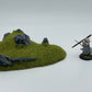 Productfoto Tabletop 28mm The Printing Goes Ever On (TPGEO) 0: Heuvel Terrain Type C - Zachte Verhoging in Grasland