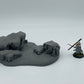 Produktfoto Tabletop 28mm The Printing Goes Ever On (TPGEO)  0: Hügel Terrain Typ E - Sanfte Erhebung in Graslandschaft - Felsen