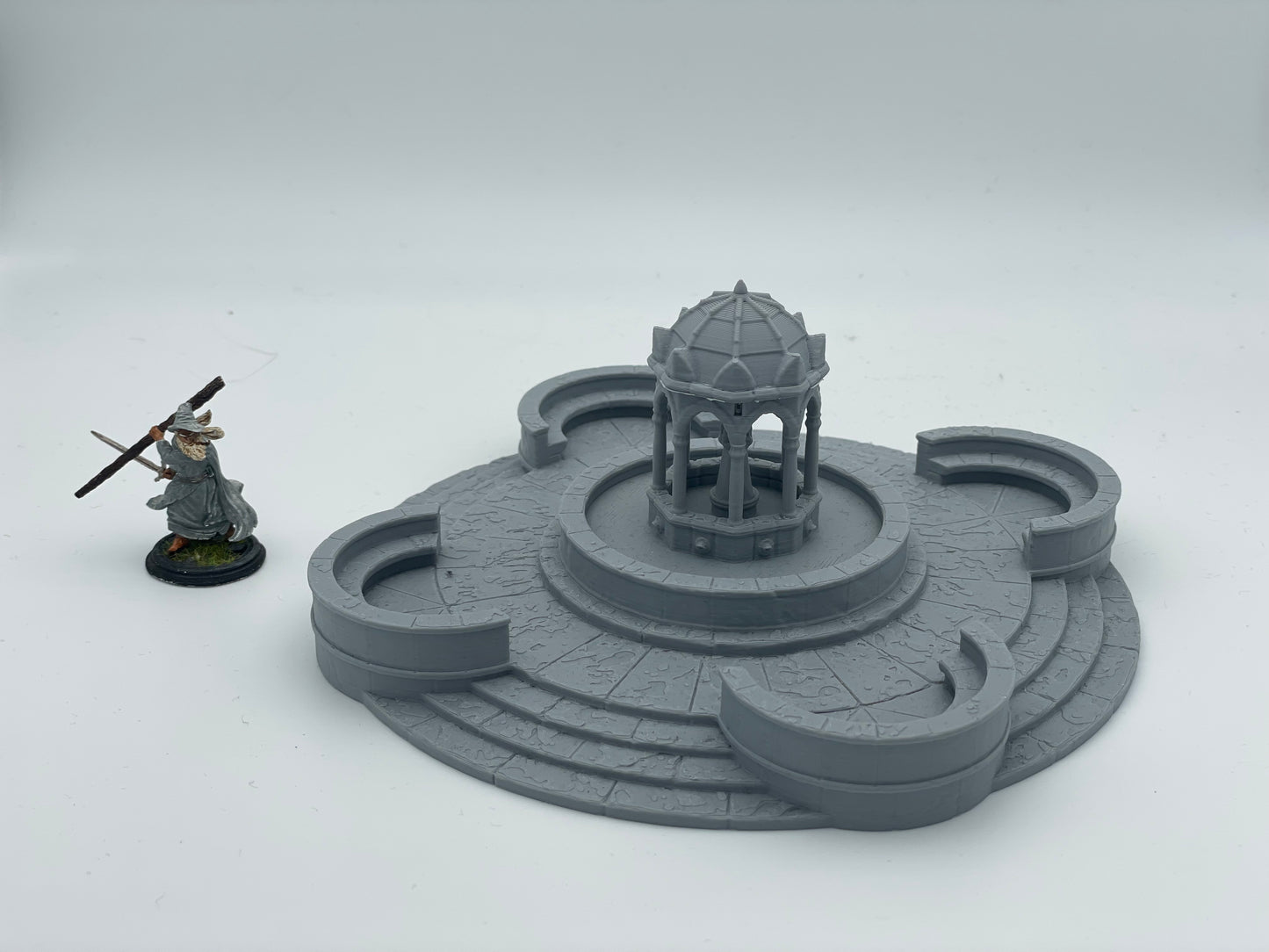 Produktfoto Tabletop 28mm The Printing Goes Ever On (TPGEO)  0: Brunnen A Ivory City - Fontaine Königreich Gonthan