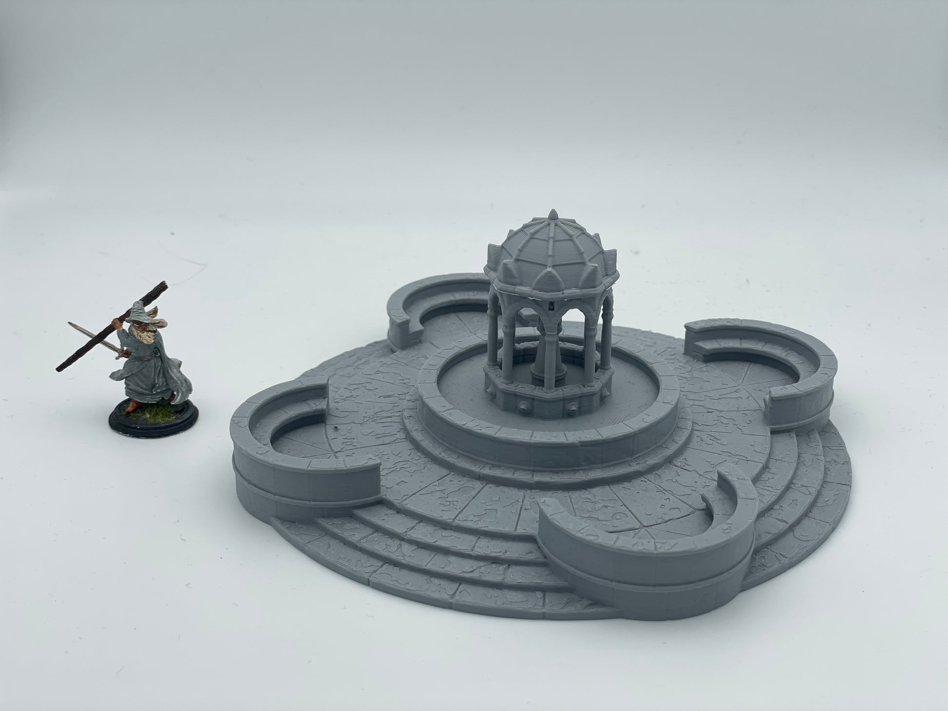 Produktfoto Tabletop 28mm The Printing Goes Ever On (TPGEO)  0: Brunnen A Ivory City - Fontaine Königreich Gonthan