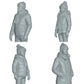 Diorama modelbouw productfoto 0: Winterse familie - 4 figuren - Winter Wonderland