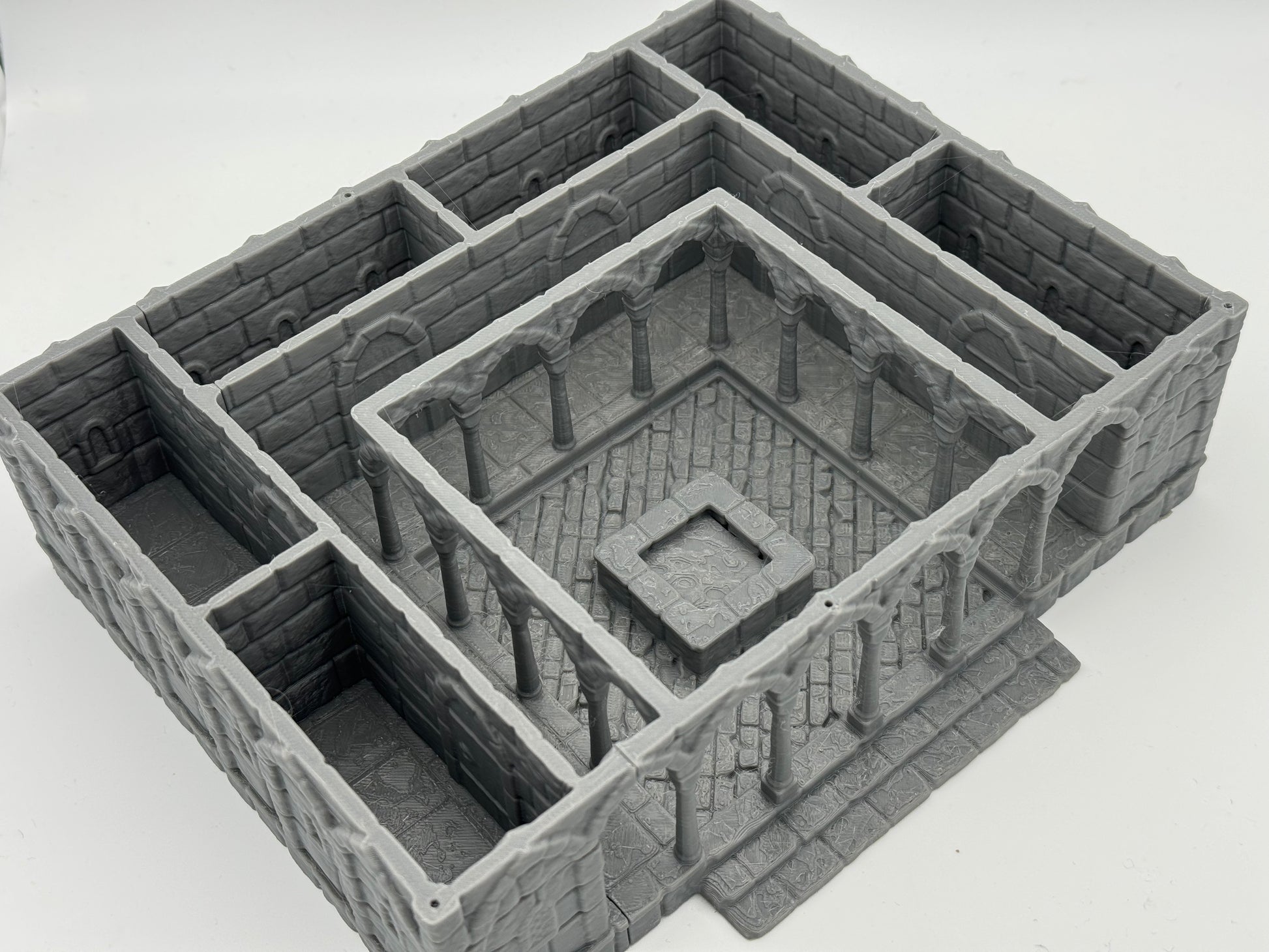 Produktfoto Tabletop 28mm The Printing Goes Ever On (TPGEO)  0: Krankenstation Ivory City - Gebäude Königreich Gonthan - Hospital Tabletop Terrain