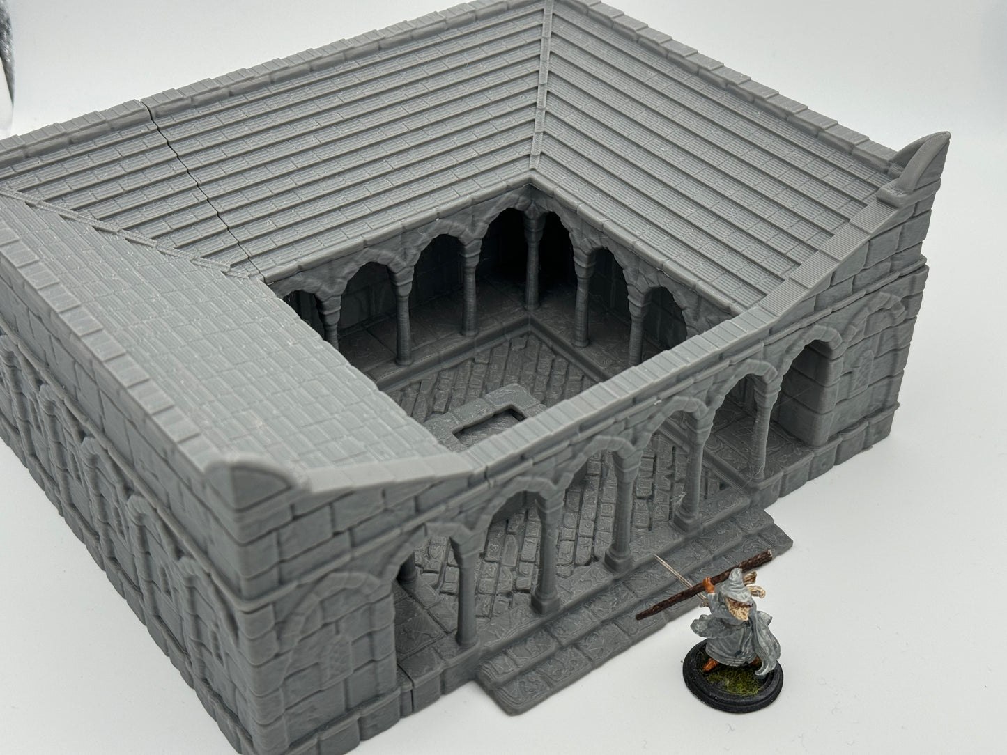 Produktfoto Tabletop 28mm The Printing Goes Ever On (TPGEO)  0: Krankenstation Ivory City - Gebäude Königreich Gonthan - Hospital Tabletop Terrain