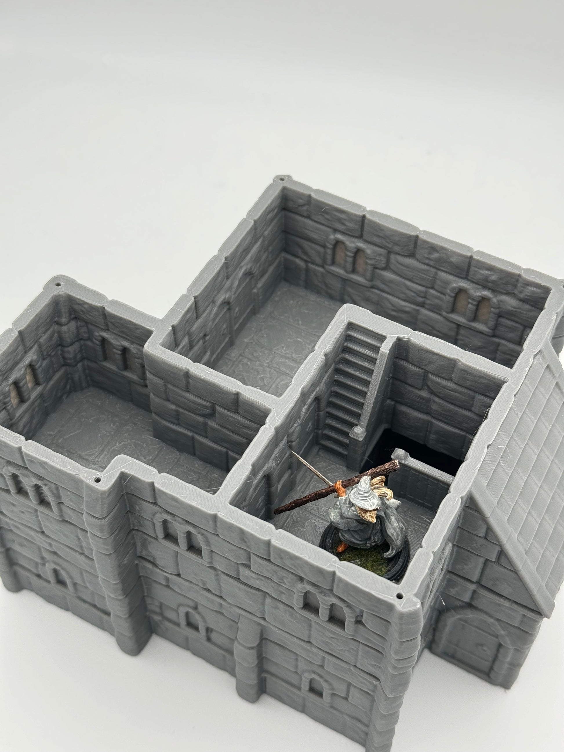 Productfoto Tabletop 28mm The Printing Goes Ever On (TPGEO) 0: Stadthuis Ivory City - Gebouw Koninkrijk Gonthan - Town Hall Tabletop Terrain