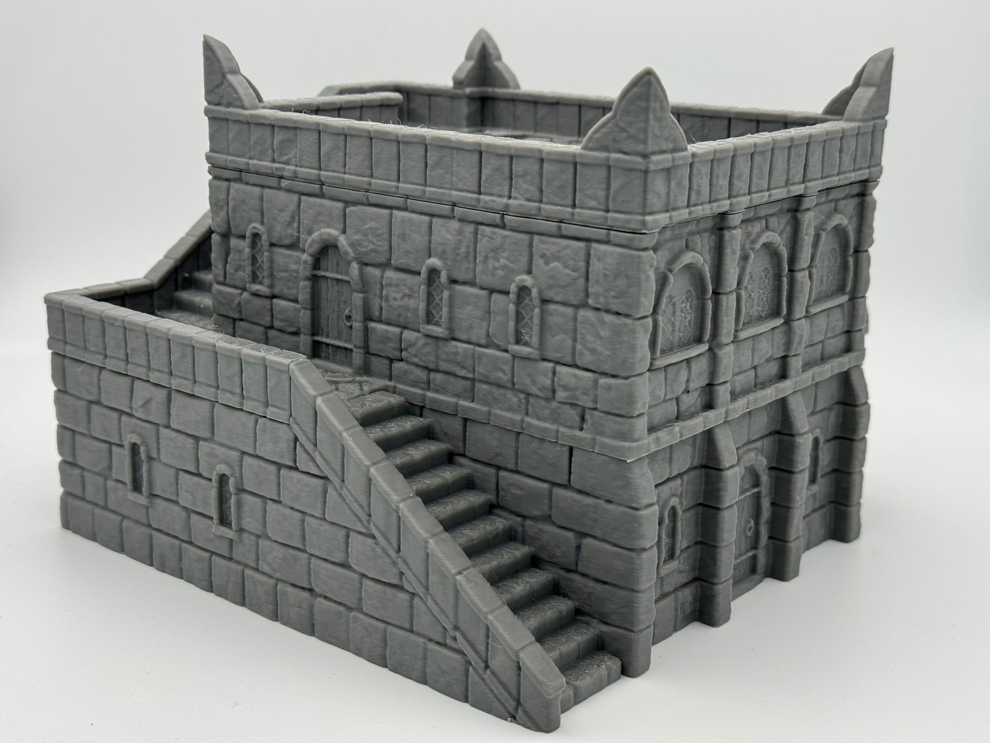 Productfoto Tabletop 28mm The Printing Goes Ever On (TPGEO) 0: Handelsplaats Ivory City - Gebouw Koninkrijk Gonthan - Handelszaal Tabletop Terrain
