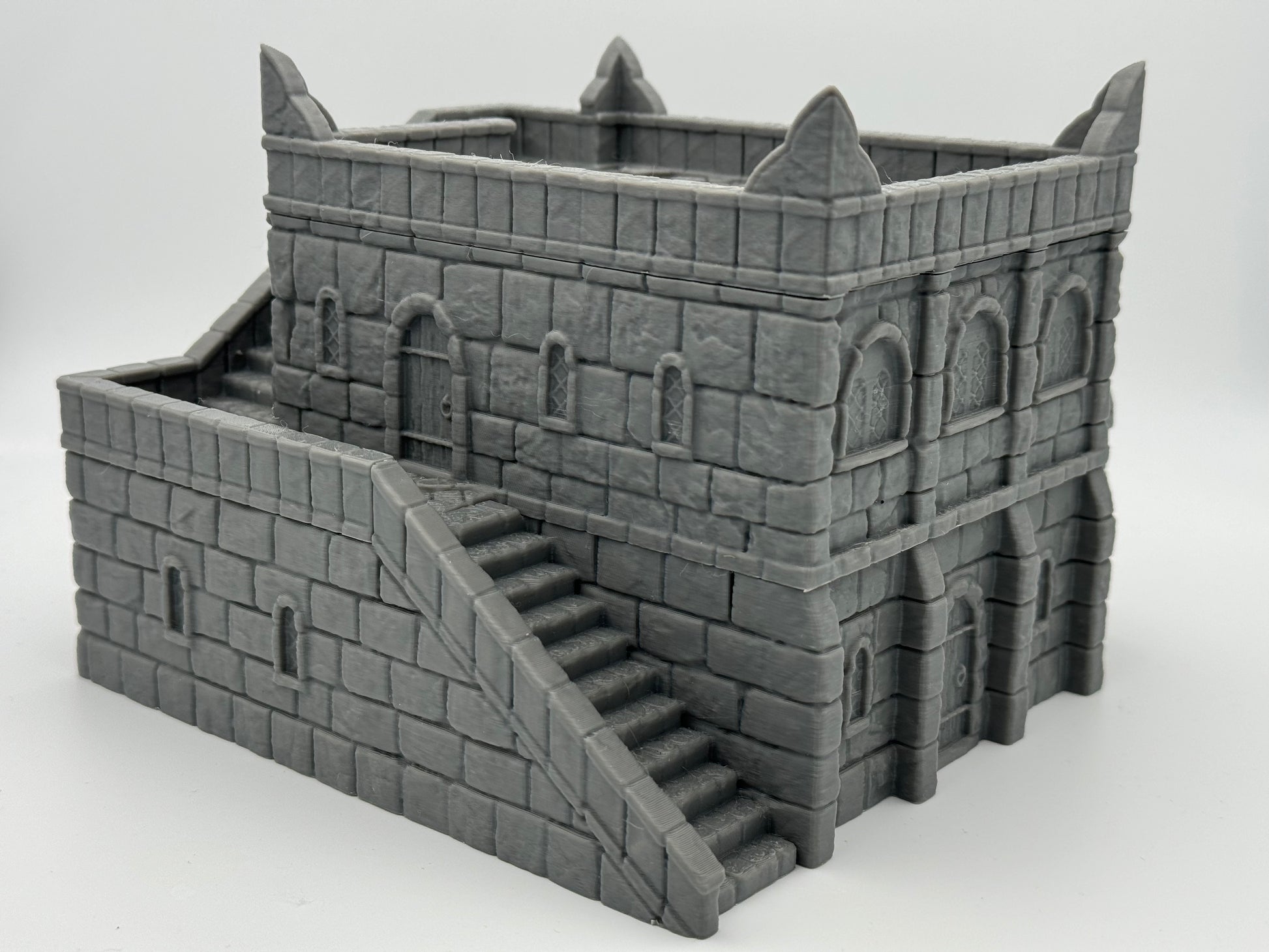 Productfoto Tabletop 28mm The Printing Goes Ever On (TPGEO) 0: Handelsplaats Ivory City - Gebouw Koninkrijk Gonthan - Handelszaal Tabletop Terrain