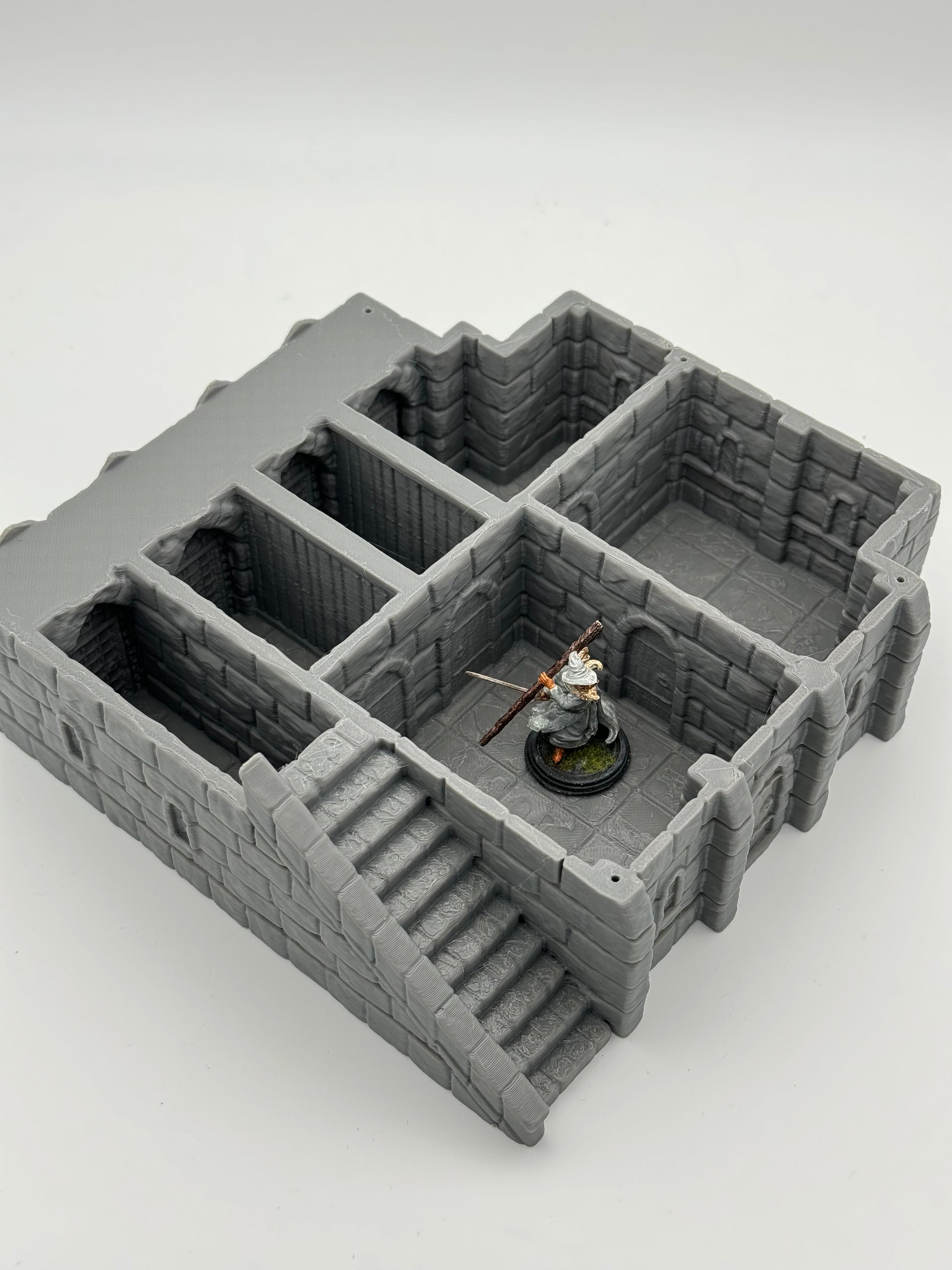 Productfoto Tabletop 28mm The Printing Goes Ever On (TPGEO) 0: Handelsplaats Ivory City - Gebouw Koninkrijk Gonthan - Handelszaal Tabletop Terrain