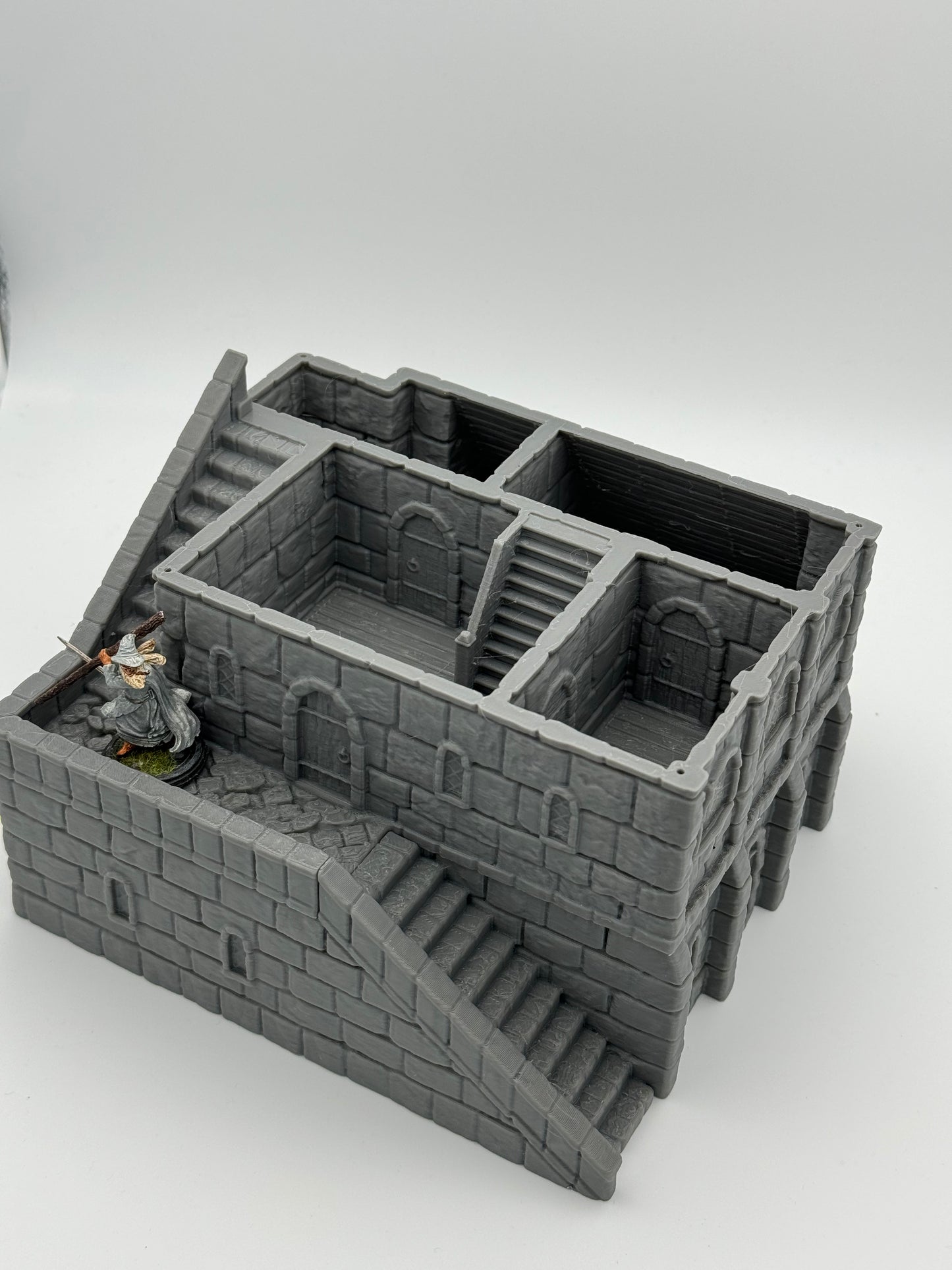 Productfoto Tabletop 28mm The Printing Goes Ever On (TPGEO) 0: Handelsplaats Ivory City - Gebouw Koninkrijk Gonthan - Handelszaal Tabletop Terrain