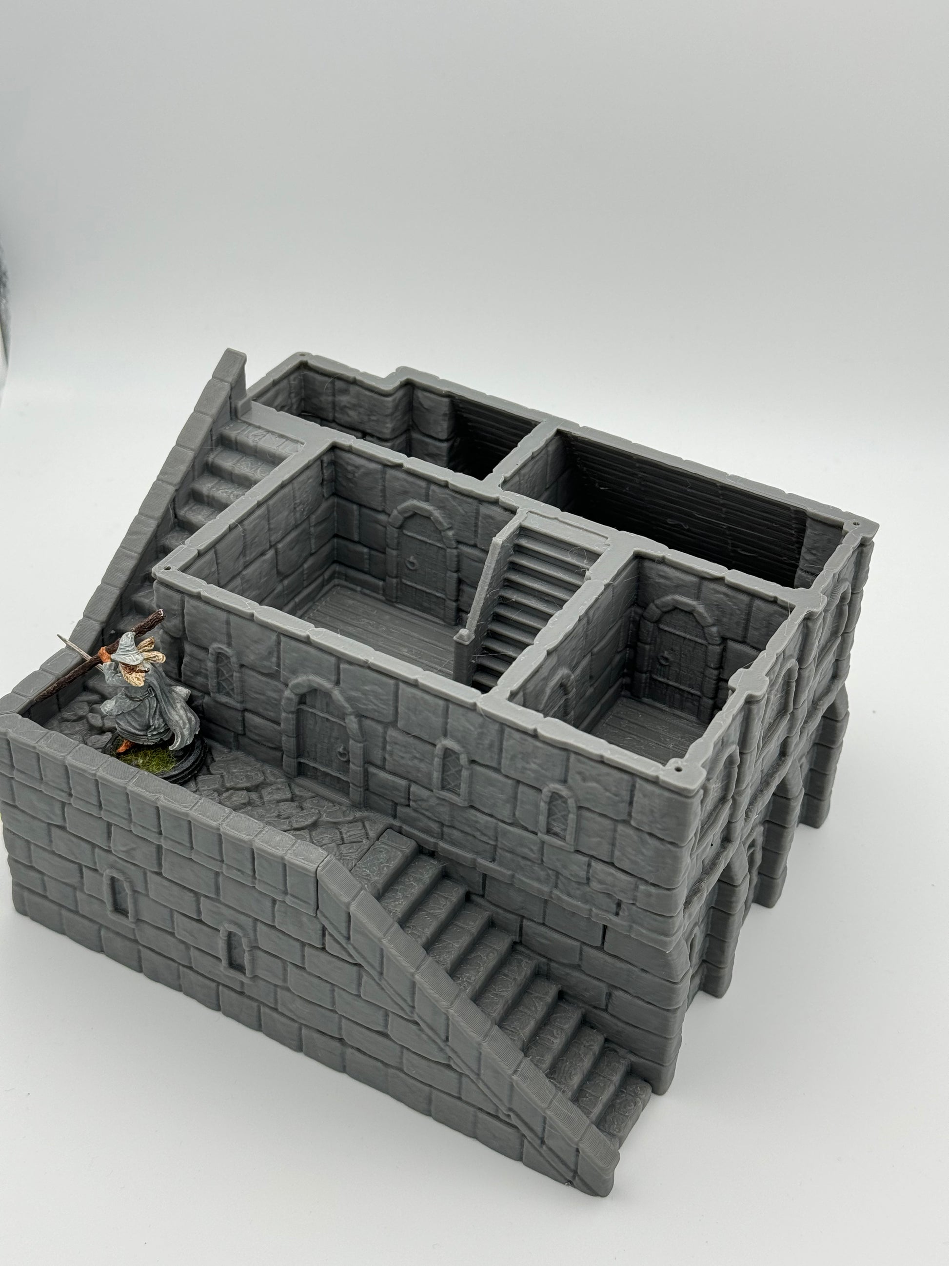 Productfoto Tabletop 28mm The Printing Goes Ever On (TPGEO) 0: Handelsplaats Ivory City - Gebouw Koninkrijk Gonthan - Handelszaal Tabletop Terrain