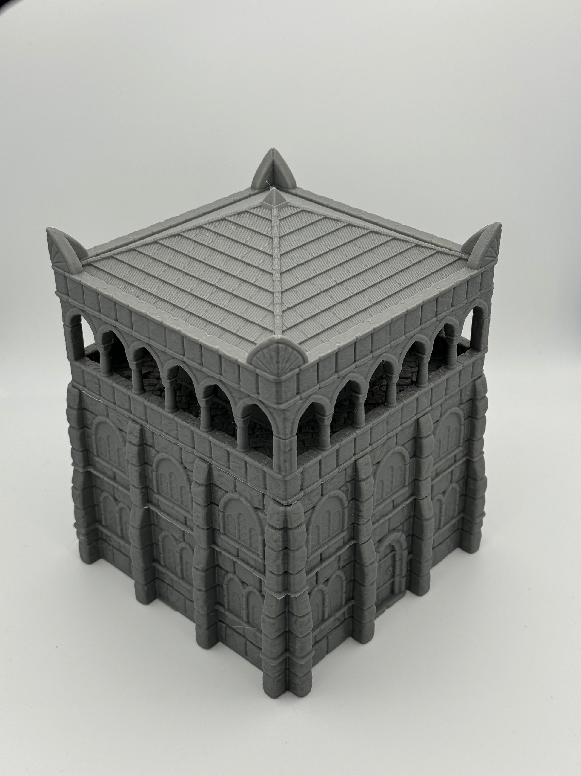 Productfoto Tabletop 28mm The Printing Goes Ever On (TPGEO) 0: Warenhuis Ivory City - Gebouw Koninkrijk Gonthan - Magazijn Tabletop Terrain