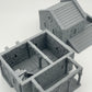 Productfoto Tabletop 28mm The Printing Goes Ever On (TPGEO) 0: Middeleeuws Woonhuis A - Steenachtig Gebouw uit het Mensenrijk Gonthan - Beweegbaar Terrein