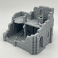 Productfoto Tabletop 28mm The Printing Goes Ever On (TPGEO) 0: Ruïne middeleeuws woonhuis A2 - Overblijfselen van het gebouw uit het mensenrijk Gonthan