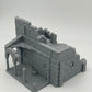 Productfoto Tabletop 28mm The Printing Goes Ever On (TPGEO) 0: Ruïne middeleeuws woonhuis A2 - Overblijfselen van het gebouw uit het mensenrijk Gonthan