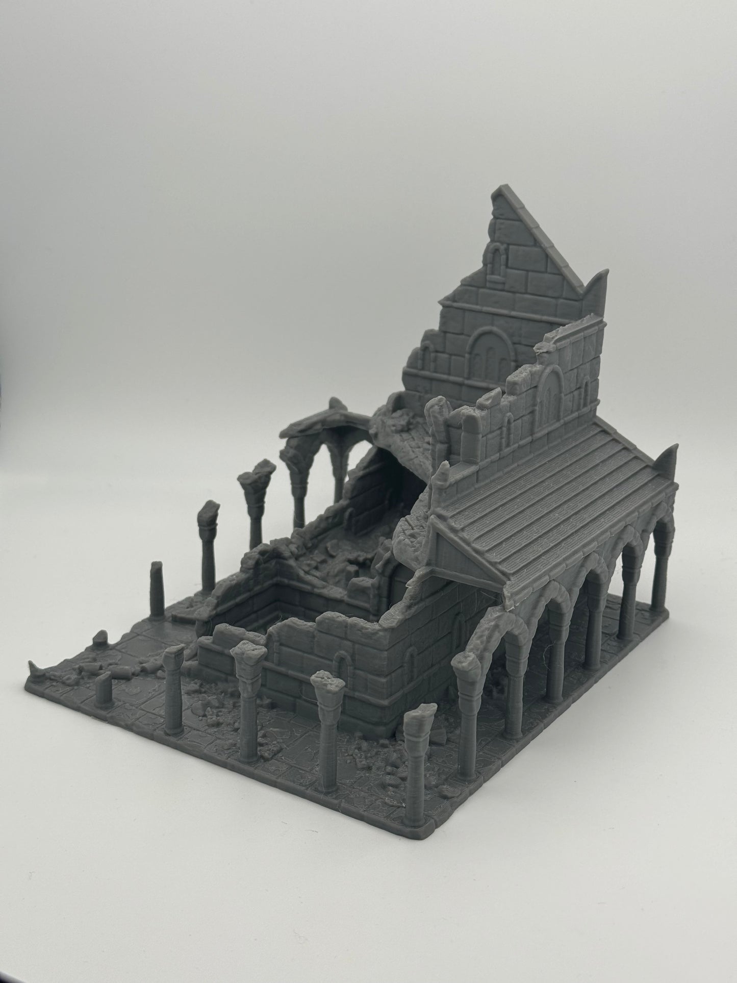 Productfoto Tabletop 28mm The Printing Goes Ever On (TPGEO) 0: Huis A Ruïnes Ivory City - Gebouw Koninkrijk Gonthan - Tabletop Terrein