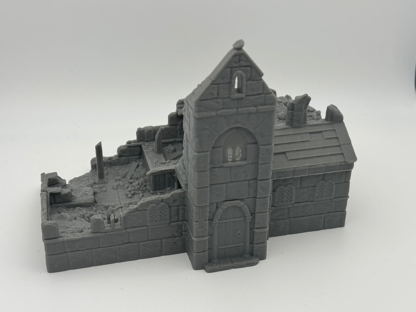 Productfoto Tabletop 28mm The Printing Goes Ever On (TPGEO) 0: Herberg Ruïnes Ivory City - Gebouw Koninkrijk Gonthan - Inn Tabletop Terrain