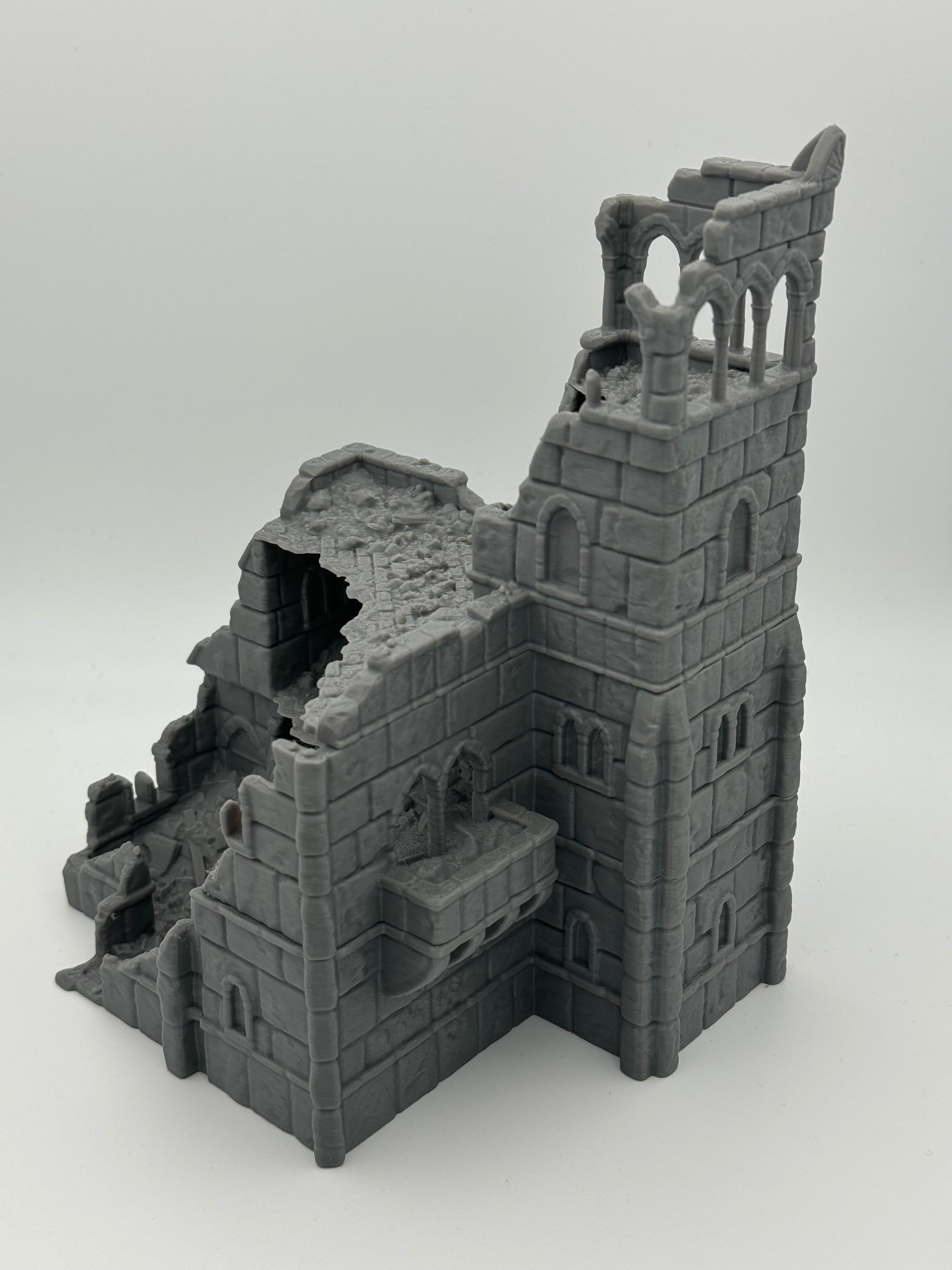 Produktfoto Tabletop 28mm The Printing Goes Ever On (TPGEO)  0: Stadthalle Ruinen Ivory City - Gebäude Königreich Gonthan -  Town Hall Tabletop Terrain