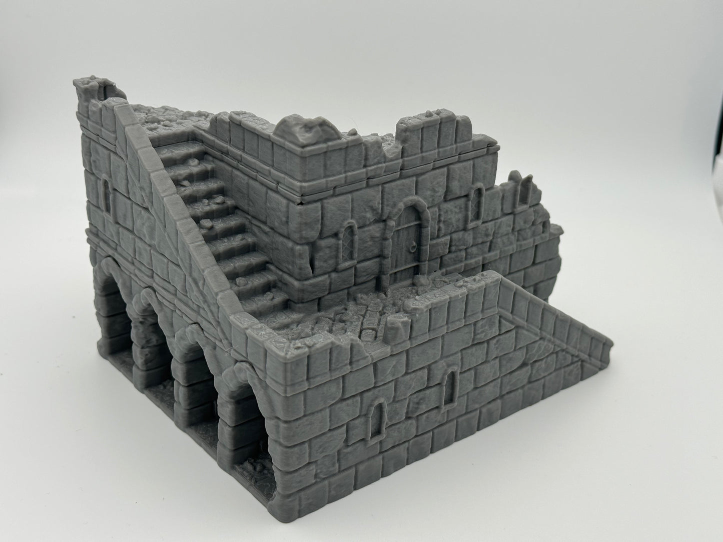 Productfoto Tabletop 28mm The Printing Goes Ever On (TPGEO) 0: Handelsplaats Ruïnes Ivory City - Gebouw Koninkrijk Gonthan - Handelszaal Tabletop Terrain