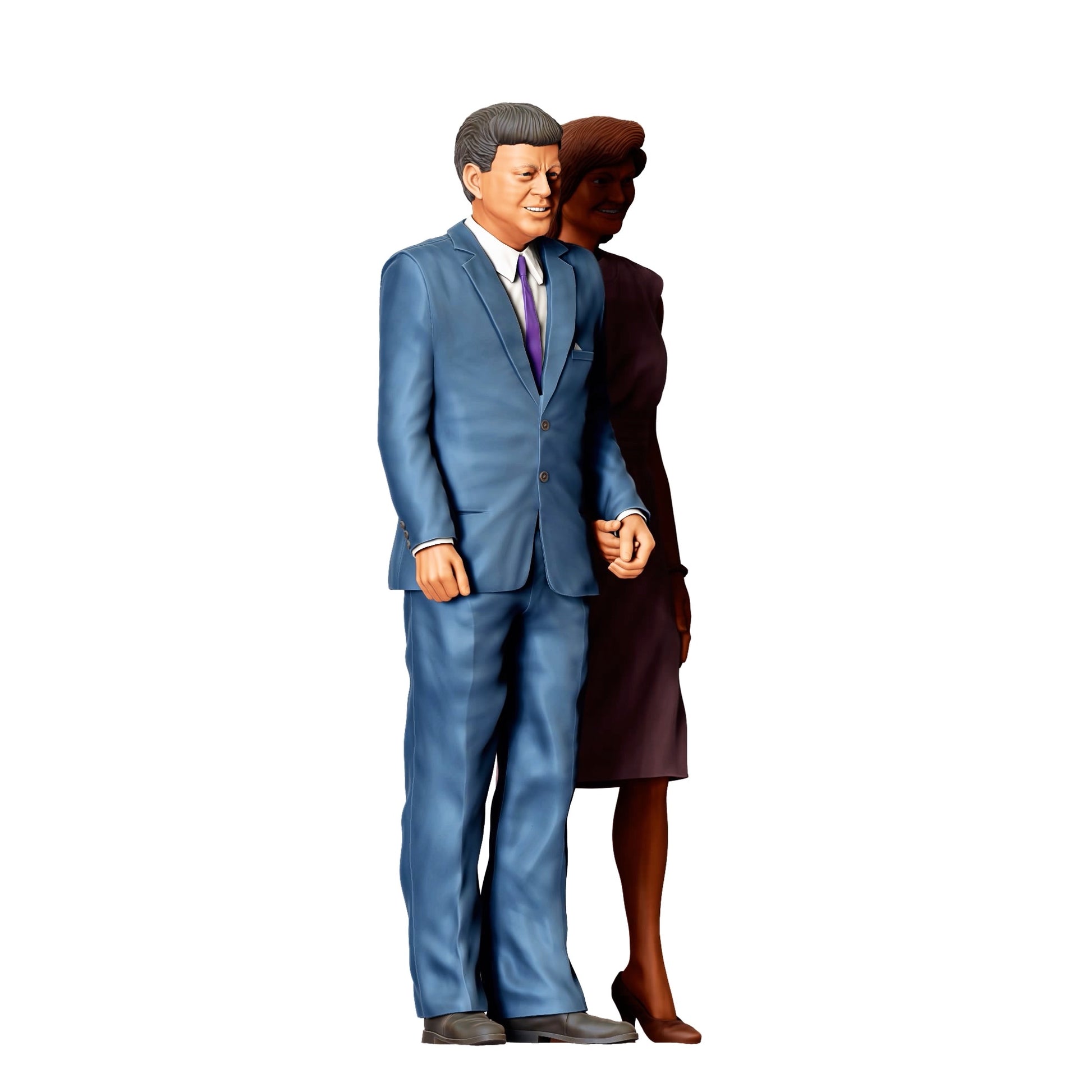 Diorama Modellbau Produktfoto 0: Mächtiger Mann mit seiner Frau - Oberhaupt der Nation (Ref. Nr. 332)