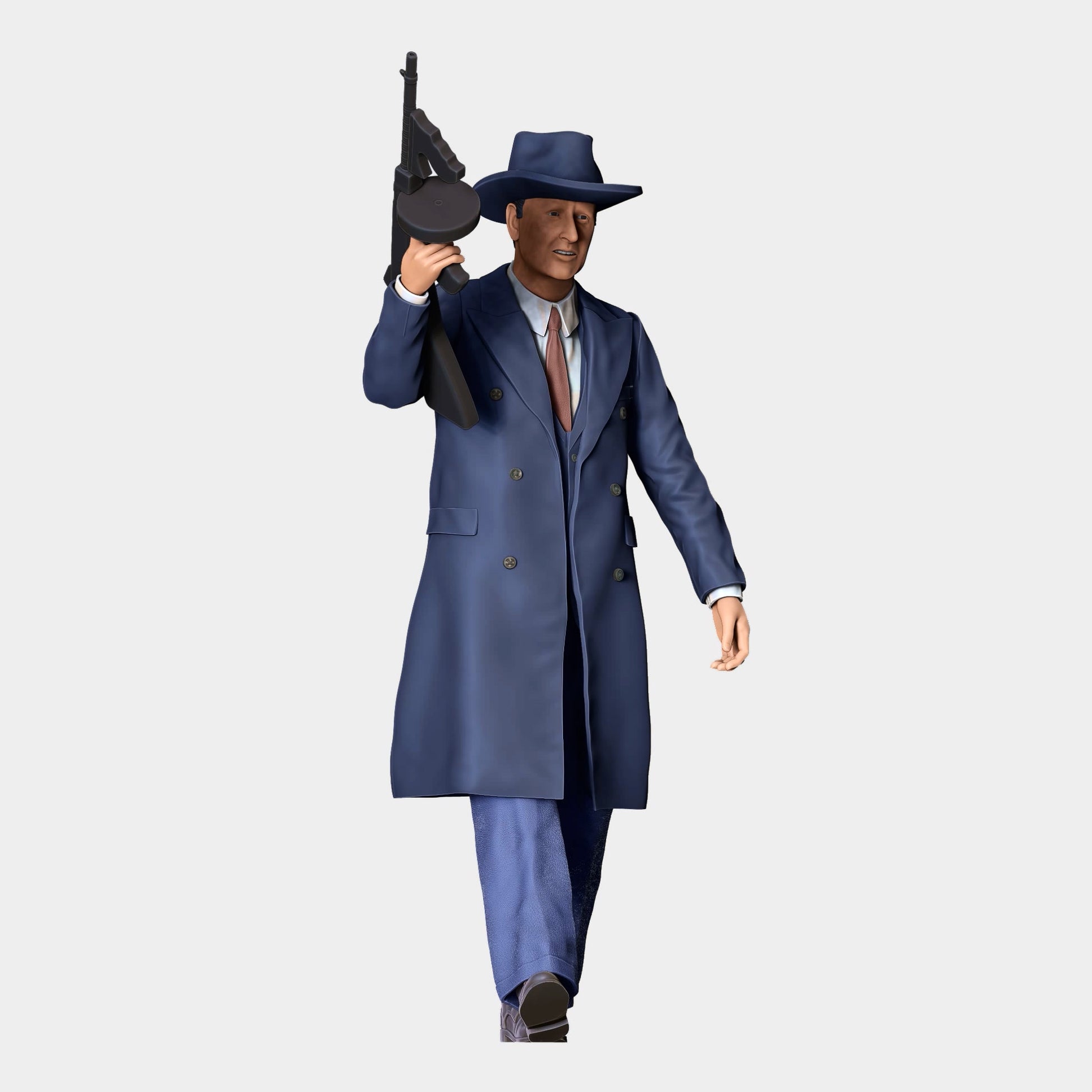 Productfoto Diorama en Modelbouw Miniatuurfiguur: Mafiosi: Mafia Gangster 3