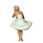 Productfoto 0: Model en acteur icoon - Oudmodieuze vrouw met jurk
