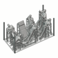 Productfoto diorama en modelbouw miniatuurfiguur: Mechanicus set, 6 figuren