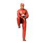 Diorama Modellbau Produktfoto 0: Rennfahrer mit Basecap – Figur im Overall mit erhobenem Knie (Ref. Nr. 413)