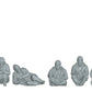 Produktfoto Figur H0, 1:72 - 0: Obdachlosen Figuren Set (6 Figuren)