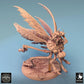 Productfoto Tabletop 28mm Lord of the Print (LotP) 0: Tabletop Miniatuur: Demonrider op Insectenbeest, Vliegendemon met Zeis, Zwermheer Insectenlord, Pestbrenger Baas (24_08_E3)