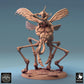 Productfoto Tabletop 28mm Lord of the Print (LotP) 0: Tabletop Miniatuur: Gehoornde Beestenrijder op enorme Muggenbeest - Insectenmonster, Vliegende Beest, Zwermdemon - E5 Dravon Pursuit (24_08_E5)