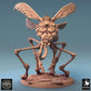 Productfoto Tabletop 28mm Lord of the Print (LotP) 0: Tabletop Miniatuur: Gehoornde Beestenrijder op reusachtig Muggenbeest - Insectenmonster, Vliegend Beest, Zwermdemon - E5 Dravon Pursuit (24_08_E5)