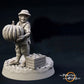 Productfoto Tabletop 28mm The Printing Goes Ever On (TPGEO) 0: Middeleeuwse stadsbewoners en tavernengasten: herbergier, bewaker, jager, boer, dienstmeisje, gast, reiziger