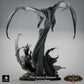 Productfoto Tabletop 28mm Lord of the Print (LotP) 2: Fantasy figuur: Hollow Eclipse draak-diorama - draken-duel in luchtgevecht boven rotsachtige toppen - baasmonster, eindbaas, groot model, display-miniatuur voor Tabletop en Wargaming (26_03_B1)