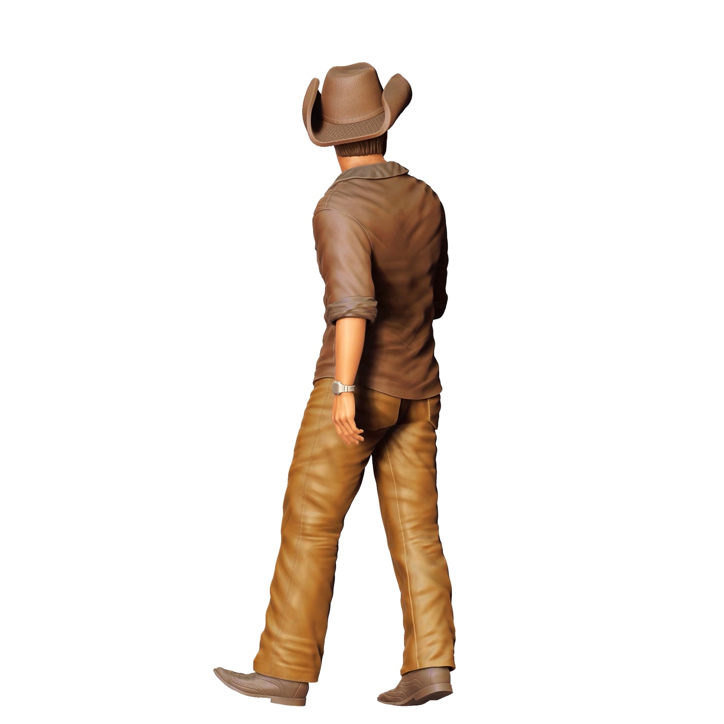 Productfoto 0: Cowboy: Jongeman met cowboyhoed en shirt