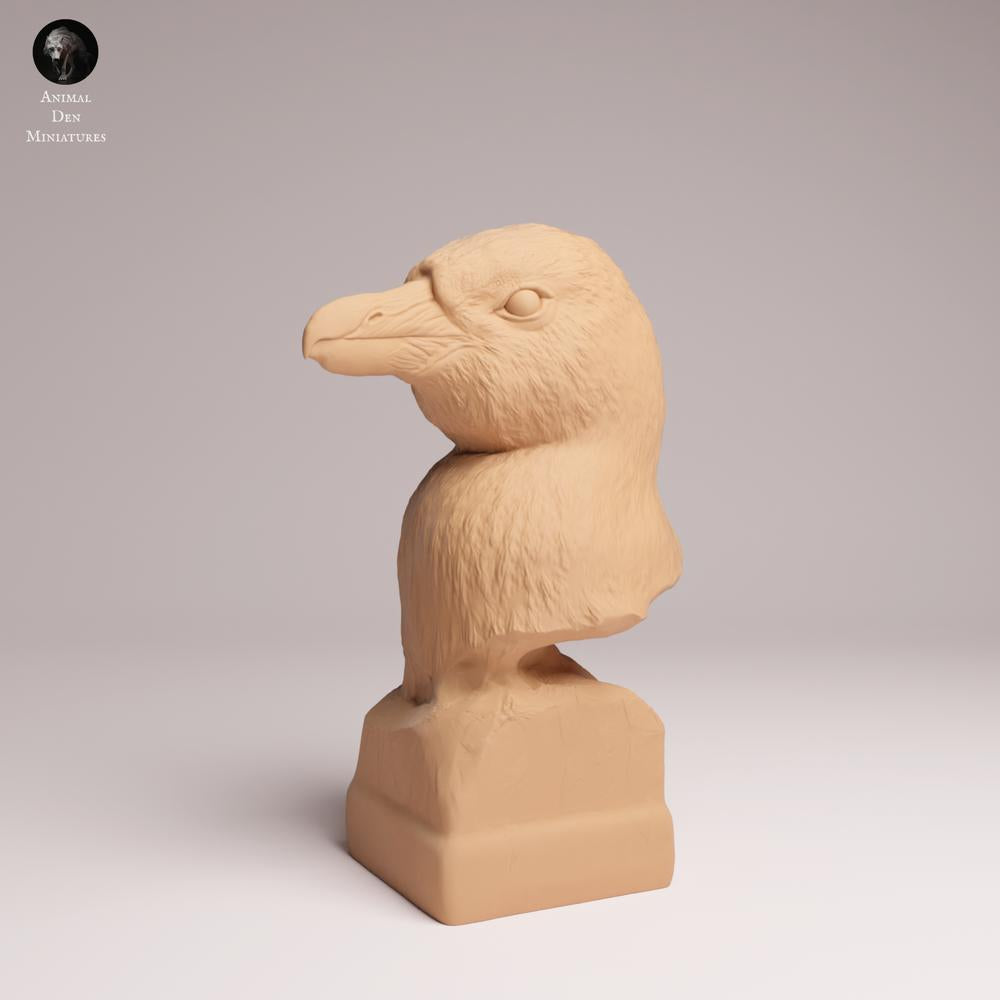 Produktfoto Tabletop 28mm Lord of the Print (LotP) 0: Vogel Tierfigur: Brillenpinguin - Büste (26_02_02)