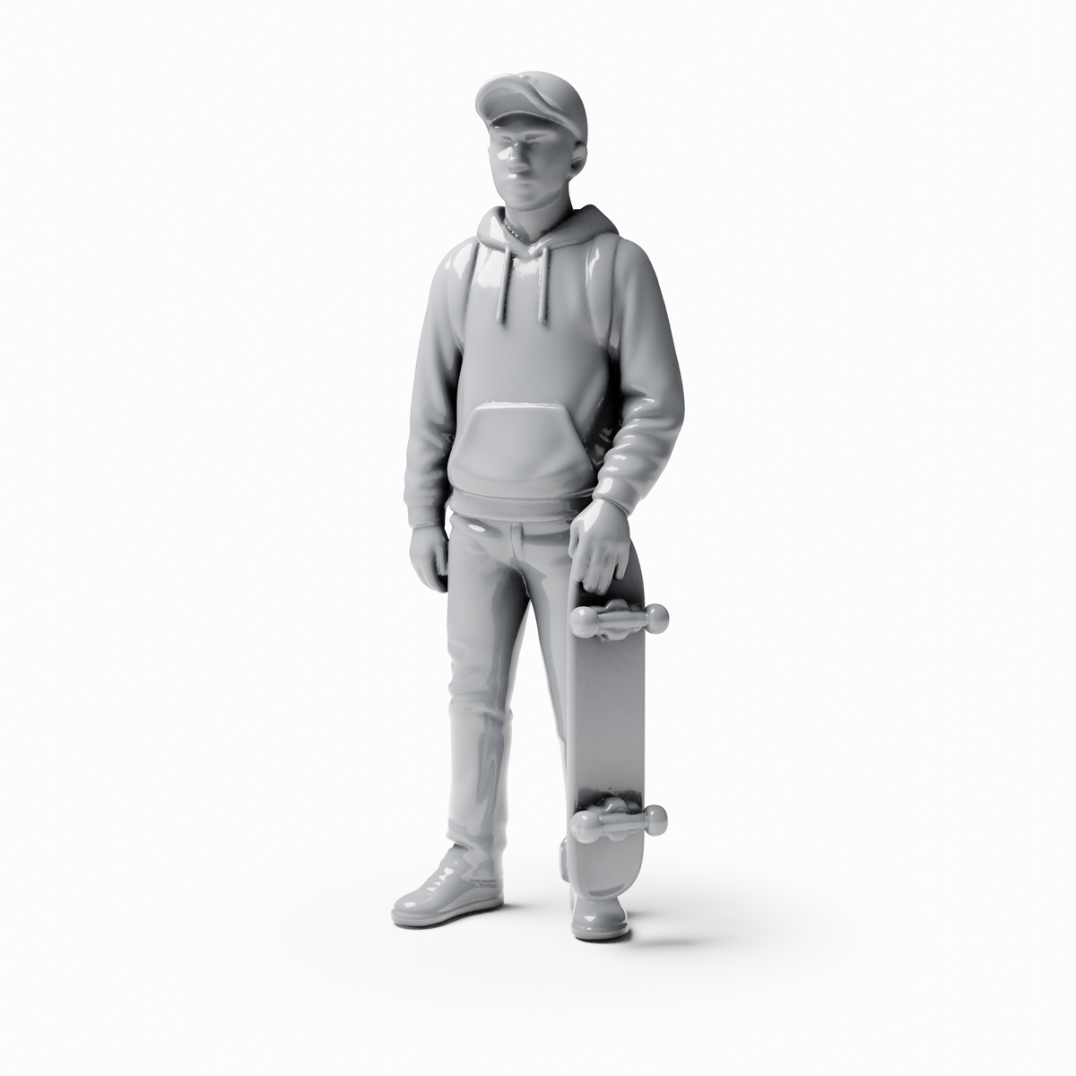 3drifter-miniatures Straßenszene - Passanten Figurenansicht 3