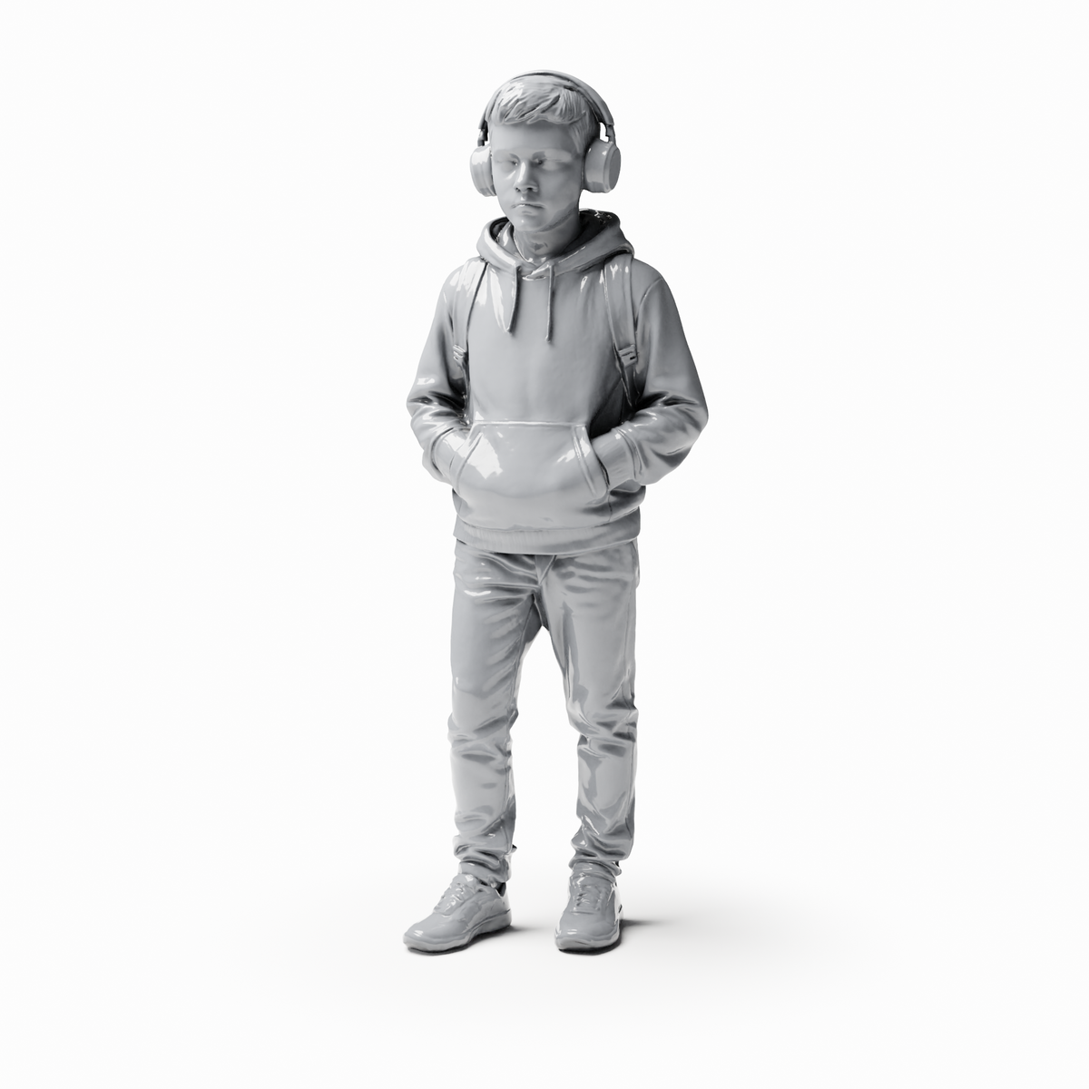 3drifter-miniatures Passanten & Kinder Figurenansicht 3